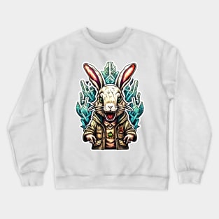 Zombie Rabbit Crewneck Sweatshirt